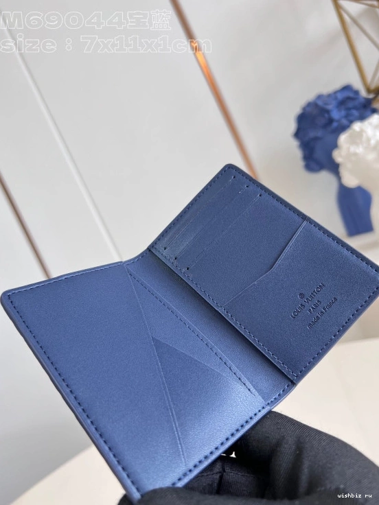 WIS LOUIS Organizer-7.5*11.1*1 cm VUITTON Pocket 0115